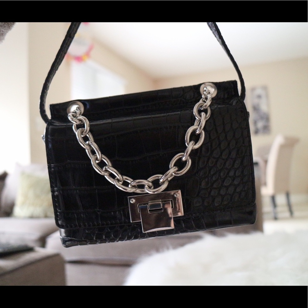 Sam Edelman mini crossbody with chain